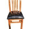 Combo Curvas Mesa 160x90 mas 6 Sillas - Madera Maciza - Imagen 5