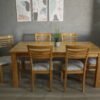 Combo Roma Mesa 160x90 mas 6 Sillas  - Madera Maciza - Imagen 3