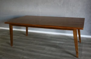 Mesa Escandinava Fija - Estructura Madera Paraiso Maciza