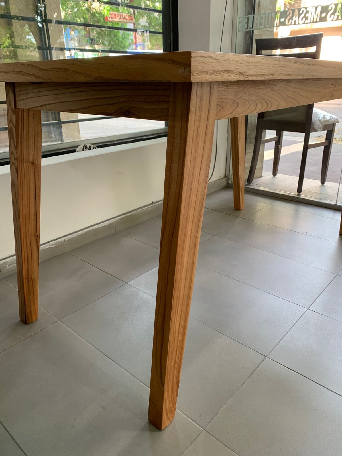 Mesa Escandinava Extensible - Estructura Madera Maciza - Imagen 5